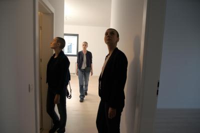 Actors in studio setting