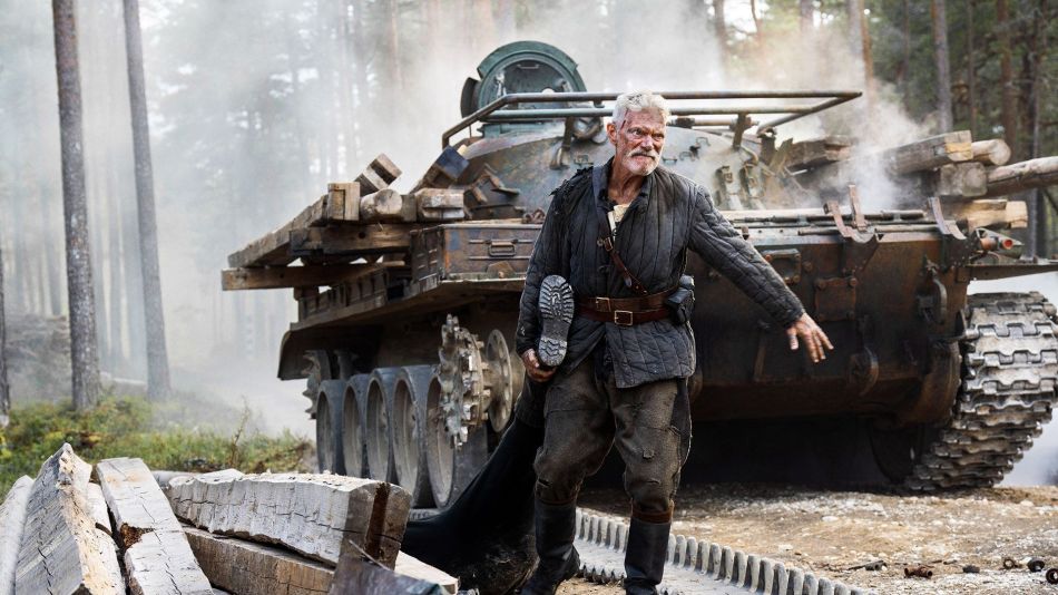 Aatami Korpi With tank