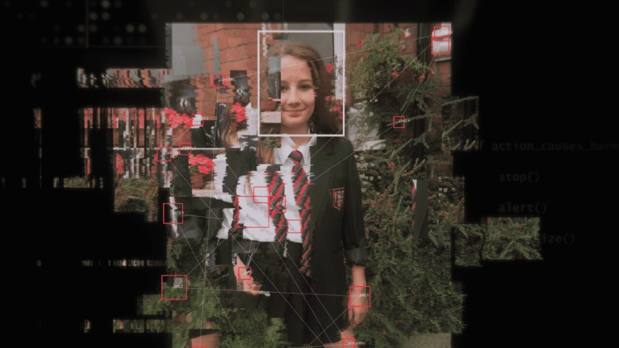 AI altered phot of Molly Russell