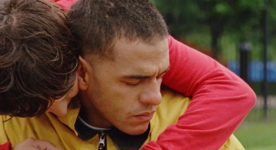 Alex hugging her brother Gaberiel
