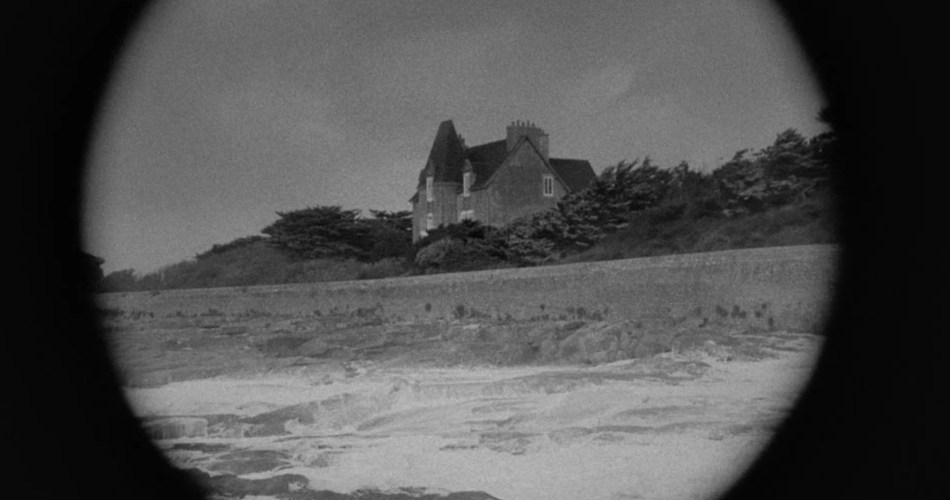 Coast line with house
