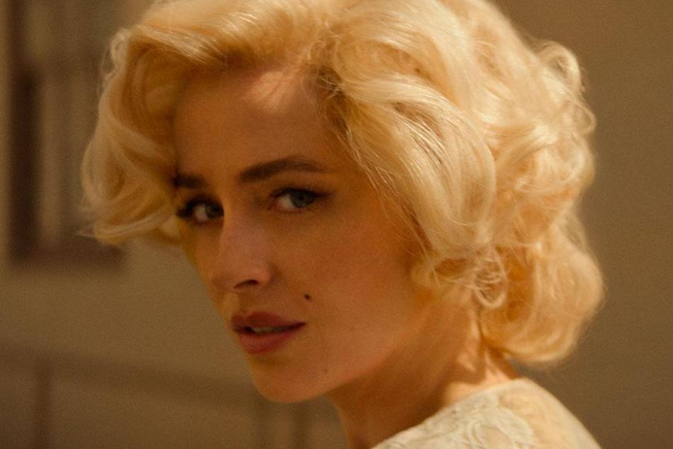 Color image of Dakota Johnson As Marilyn