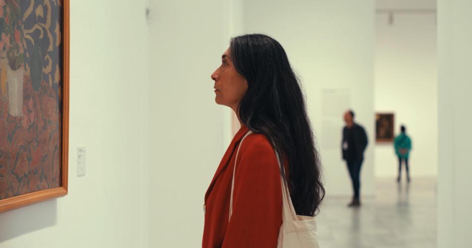 Eva in museum